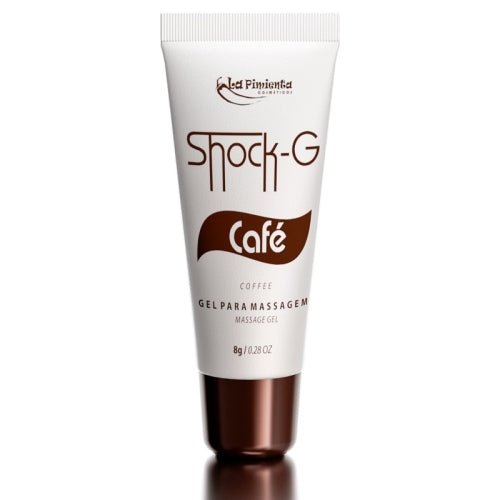 GEL VIBRADOR LÍQUIDO SHOCK-G CAFÉ 8g
