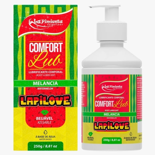 LUBRIFICANTE ÍNTIMO COMFORT LUB - LAPILOVE MELANCIA 250g