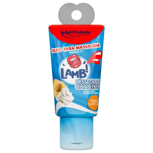 ÓLEO BEIJÁVEL LAMB PÊSSEGO E CHANTILLY 15mL