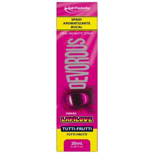 DEVOROUS LAPILOVE TUTTI-FRUTTI - SPRAY PARA SEXO ORAL