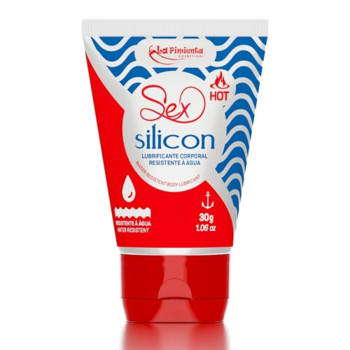 GEL LUBRIFICANTE ÍNTIMO PARA USO NA ÁGUA - SEX SILICON 30G