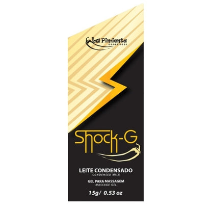 GEL VIBRADOR LÍQUIDO SHOCK-G LEITE CONDENSADO