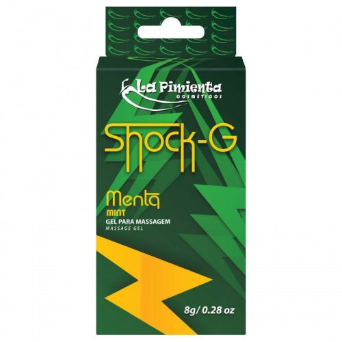 GEL VIBRADOR LÍQUIDO SHOCK G BISNAGA - MENTA