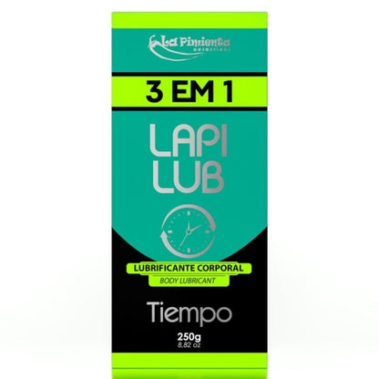 LUBRIFICANTE ÍNTIMO LAPI LUB 3 EM 1 TIEMPO 250g