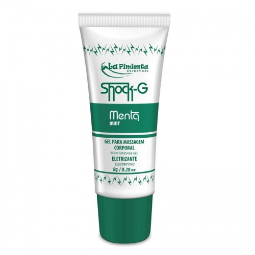 GEL VIBRADOR LÍQUIDO SHOCK G BISNAGA - MENTA