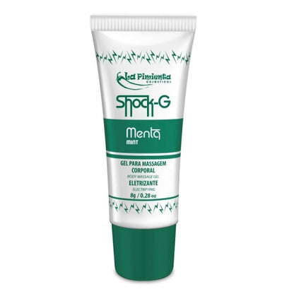 GEL VIBRADOR LÍQUIDO SHOCK G BISNAGA - MENTA
