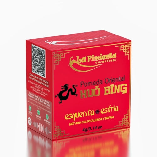 POMADA FUNCIONAL ORIENTAL HUO BING - EXCITANTE ESQUENTA E ESFRIA
