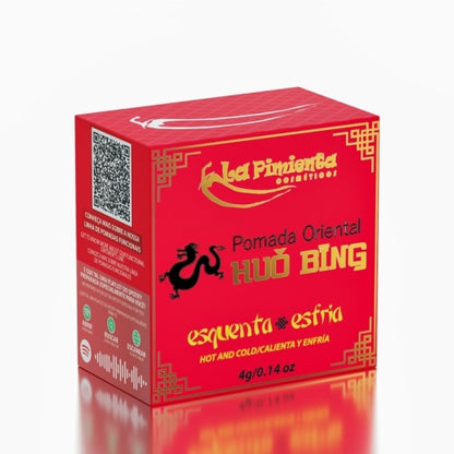 POMADA FUNCIONAL ORIENTAL HUO BING - EXCITANTE ESQUENTA E ESFRIA