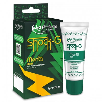 GEL VIBRADOR LÍQUIDO SHOCK G BISNAGA - MENTA