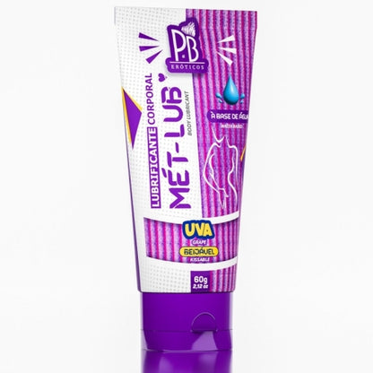 LUBIRIFCANTE ÍNTIMO MÉT LUB UVA 60g