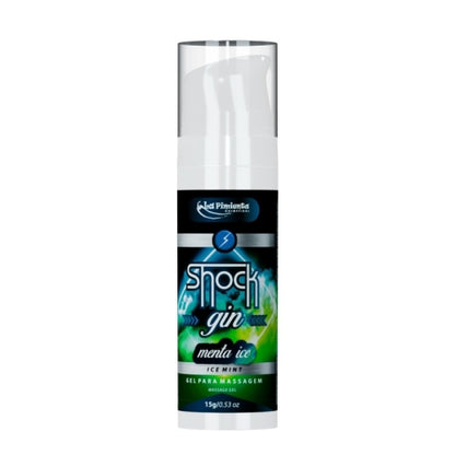 GEL VIBRADOR LÍQUIDO SHOCK GIN - MENTA ICE 15g