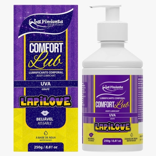 LUBRIFICANTE ÍNTIMO COMFORT LUB - LAPILOVE UVA 250g