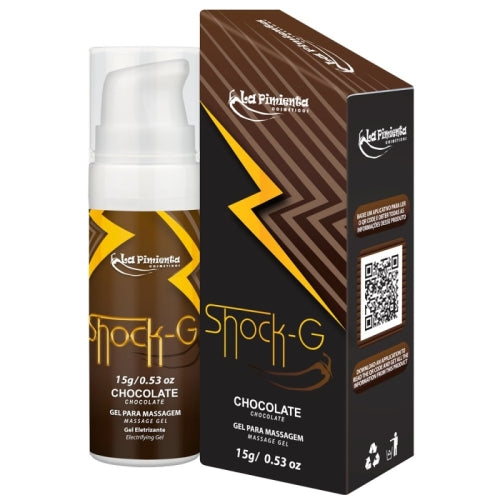 GEL VIBRADOR LÍQUIDO SHOCK-G CHOCOLATE