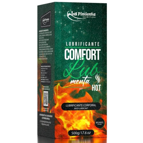 LUBRIFICANTE ÍNTIMO COMFORT LUB - MENTA HOT 500g