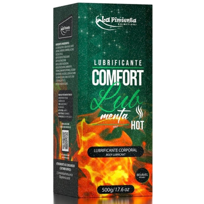 LUBRIFICANTE ÍNTIMO COMFORT LUB - MENTA HOT 500g
