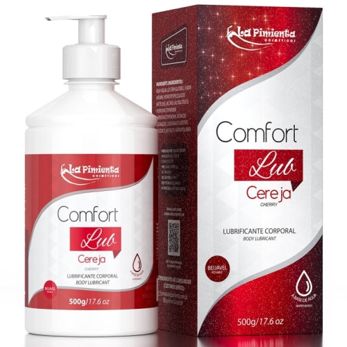 LUBRIFICANTE ÍNTIMO COMFORT LUB - CEREJA 500g