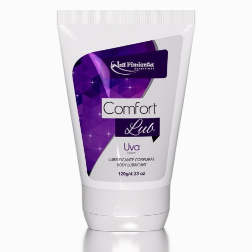 LUBRIFICANTE CORPORAL COMFORT LUB SABORES - UVA 120g