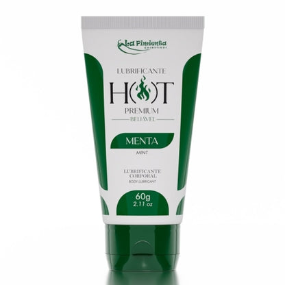 LUBRIFICANTE CORPORAL HOT PREMIUM - MENTA