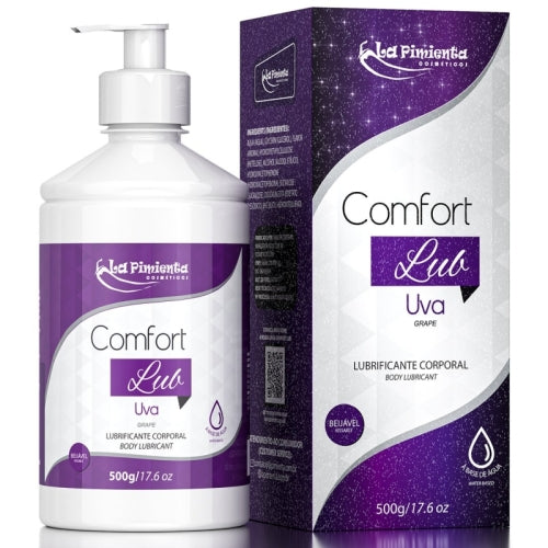 LUBRIFICANTE ÍNTIMO COMFORT LUB - UVA 500g