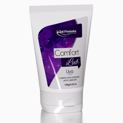 LUBRIFICANTE CORPORAL COMFORT LUB SABORES - UVA 120g
