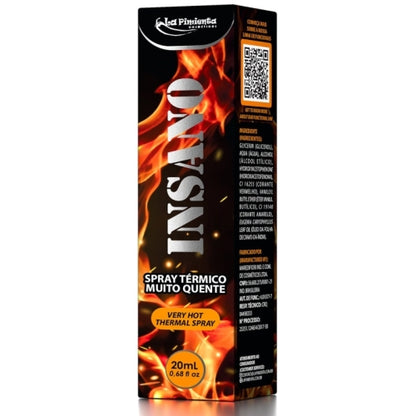 SPRAY EXCITANTE ÍNTIMO COM EFEITO MUITO QUENTE - INSANO