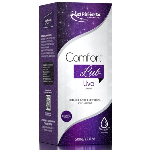 LUBRIFICANTE ÍNTIMO COMFORT LUB - UVA 500g