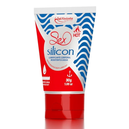 GEL LUBRIFICANTE ÍNTIMO PARA USO NA ÁGUA - SEX SILICON 30G