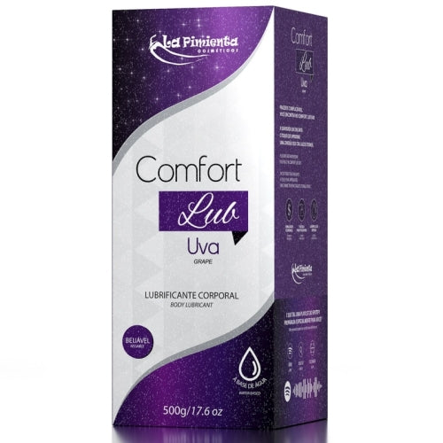 LUBRIFICANTE ÍNTIMO COMFORT LUB - UVA 500g