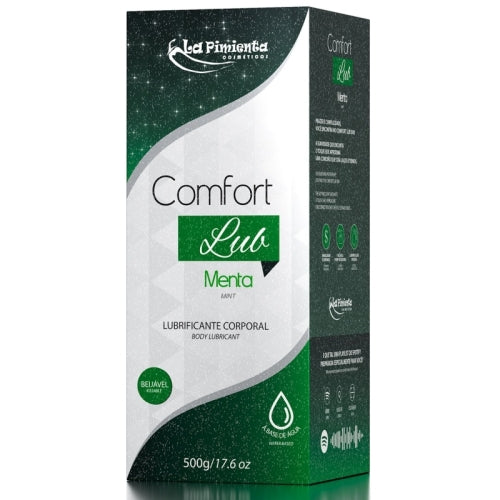 LUBRIFICANTE ÍNTIMO COMFORT LUB - MENTA 500g