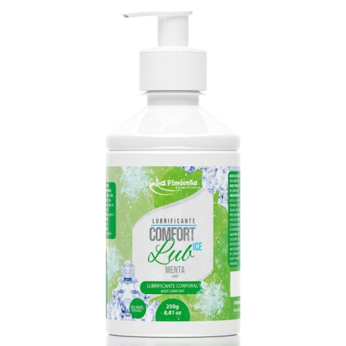 LUBRIFICANTE ÍNTIMO COMFORT LUB - ICE MENTA 250g