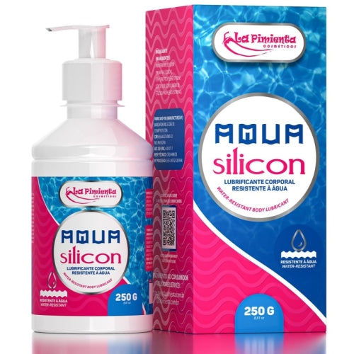 LUBRIFICANTE ÍNTIMO PARA USO NA ÁGUA - AQUA SILICON - 250g
