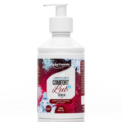 LUBRIFICANTE ÍNTIMO COMFORT LUB - ICE CEREJA 250g