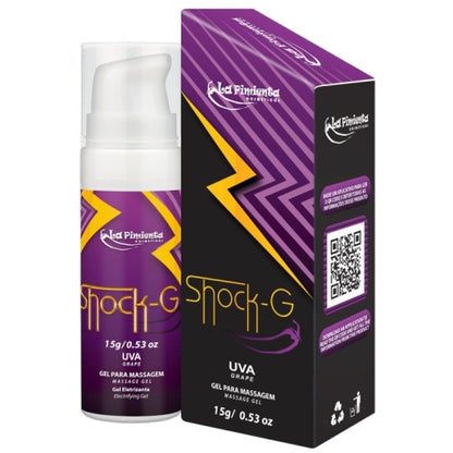 GEL VIBRADOR LÍQUIDO SHOCK-G UVA