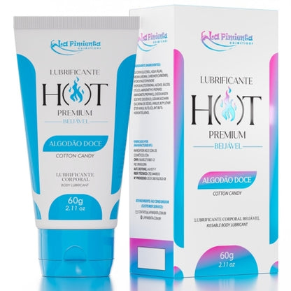 LUBRIFICANTE CORPORAL HOT PREMIUM - ALGODÃO DOCE