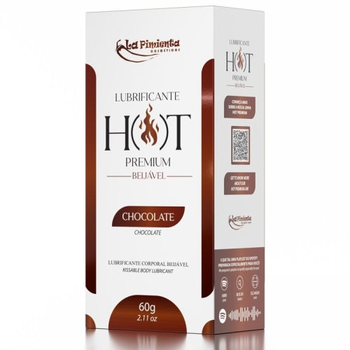 LUBRIFICANTE CORPORAL HOT PREMIUM - CHOCOLATE