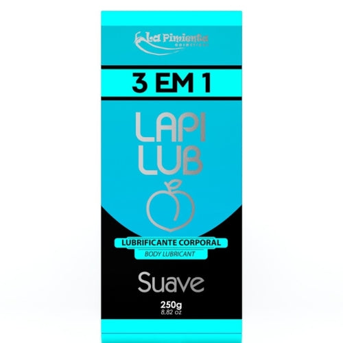 LUBRIFICANTE ÍNTIMO LAPI LUB 3 EM 1 SUAVE 250g