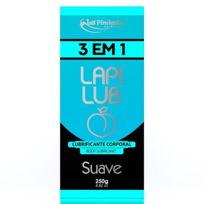 LUBRIFICANTE ÍNTIMO LAPI LUB 3 EM 1 SUAVE 250g