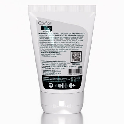 LUBRIFICANTE CORPORAL COMFORT LUB - NEUTRO 120g