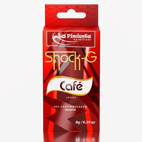 GEL VIBRADOR LÍQUIDO SHOCK-G CAFÉ 8g