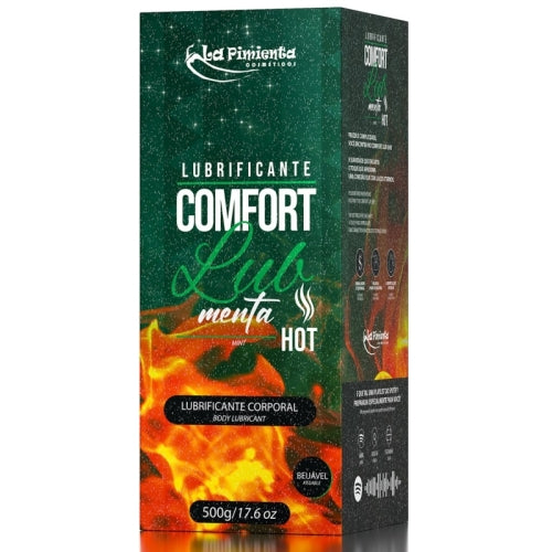LUBRIFICANTE ÍNTIMO COMFORT LUB - MENTA HOT 500g