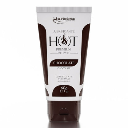 LUBRIFICANTE CORPORAL HOT PREMIUM - CHOCOLATE