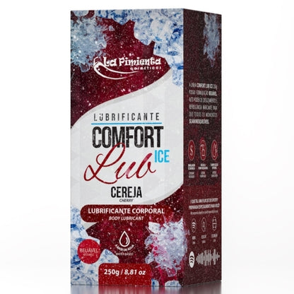 LUBRIFICANTE ÍNTIMO COMFORT LUB - ICE CEREJA 250g