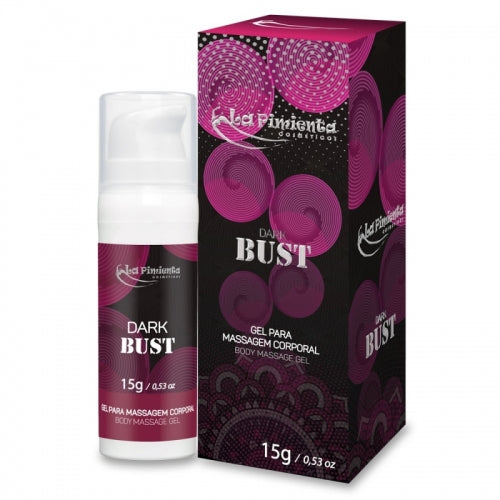 GEL EXCITANTE PARA OS MAMILOS SABOR MORANGO ICE - DARK BUST