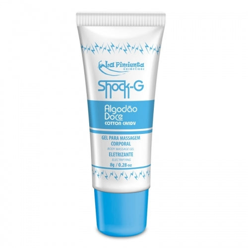 GEL VIBRADOR LÍQUIDO SHOCK G BISNAGA - ALGODÃO DOCE