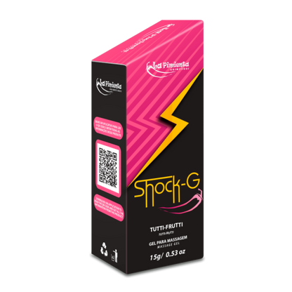 GEL VIBRADOR LÍQUIDO SHOCK-G TUTTI-FRUTTI