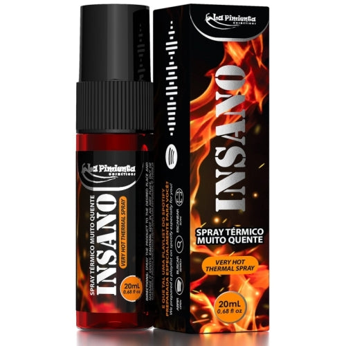 SPRAY EXCITANTE ÍNTIMO COM EFEITO MUITO QUENTE - INSANO