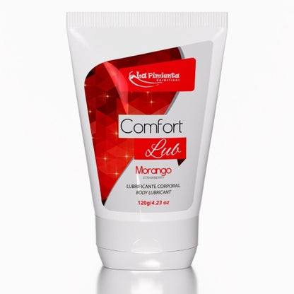 LUBRIFICANTE CORPORAL COMFORT LUB - MORANGO 120g