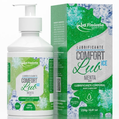LUBRIFICANTE ÍNTIMO COMFORT LUB - ICE MENTA 250g