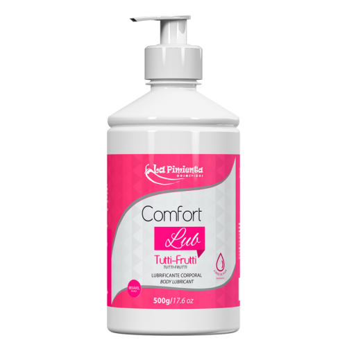 LUBRIFICANTE ÍNTIMO COMFORT LUB - TUTTI-FRUTTI 500g